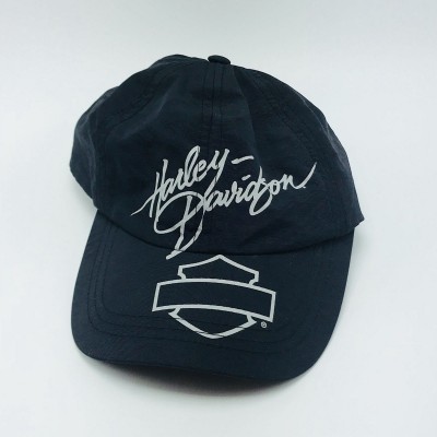 Harley Davidson s Dark Gray Adjustable Baseball Cap Hat   eb-32476564